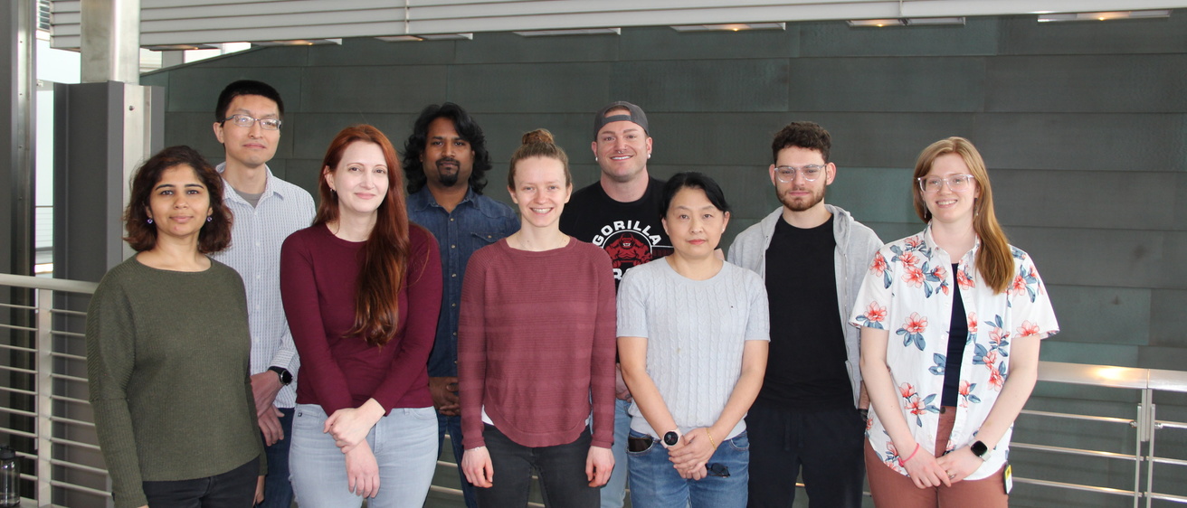 image of marcinkiewcz lab personnel from March 2023